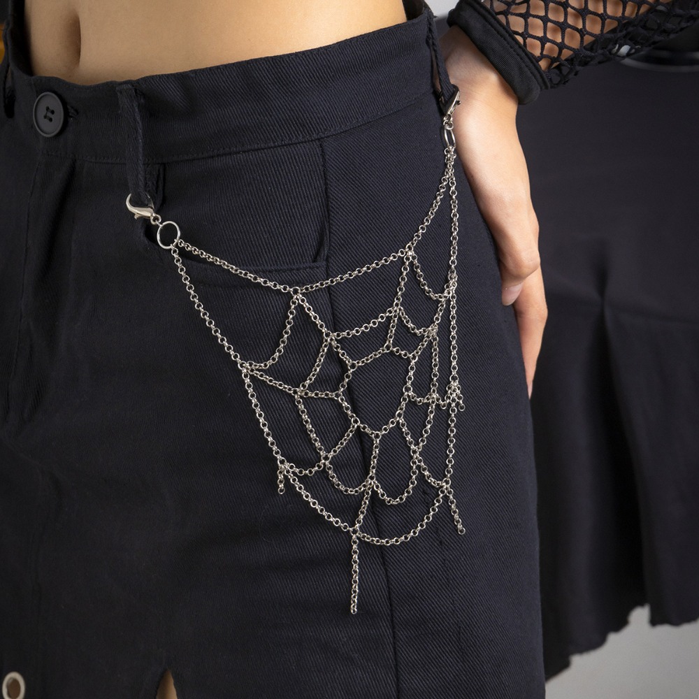 Body Jewelry Men - Cadena para pantalones de tela de