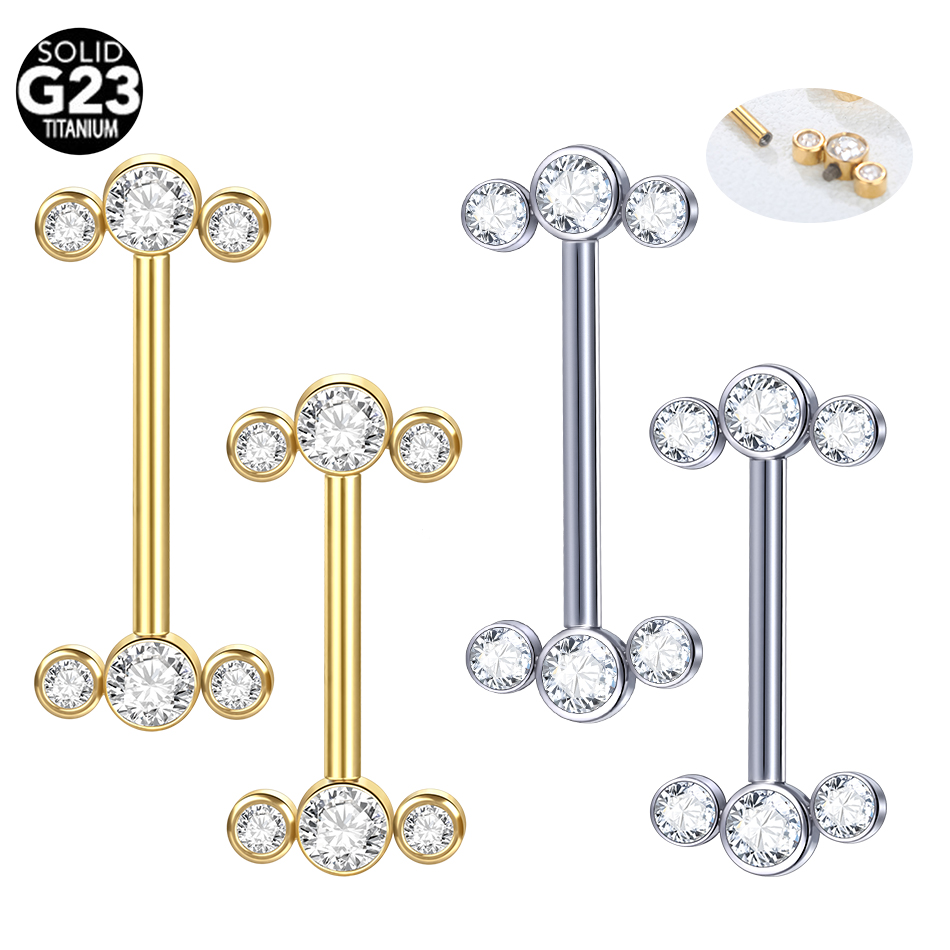 Body Jewelry Changing Kit - 1/5 Uds G23 titanio PIERC anillos