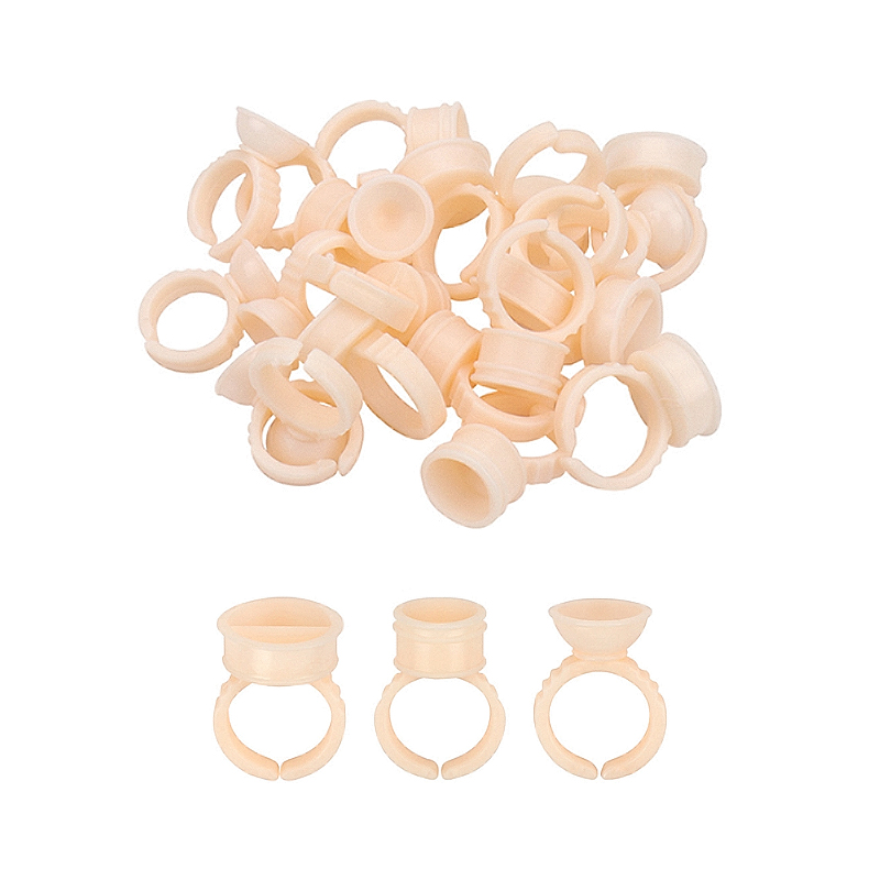 Body Jewelry Tattoo - Anillos de pegamento para pigmento Microblading,