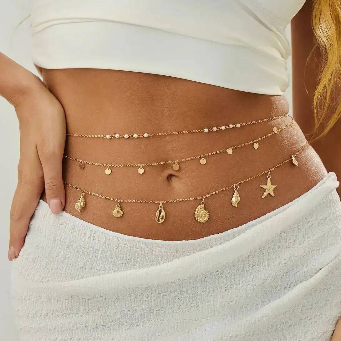 Body Jewelry Changing Kit - IngeSight.Z 3 unids/set Boho estrella de