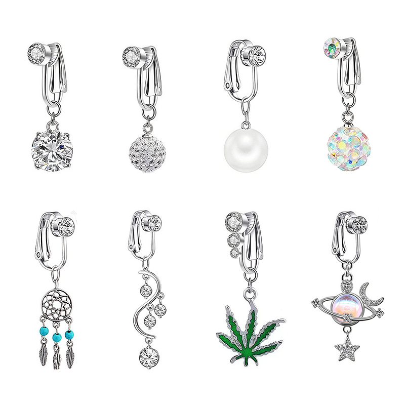 Body Jewelry On Sale - Gran oferta, anillo falso para ombligo,