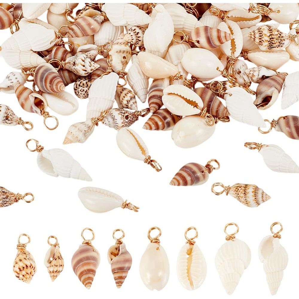Body Jewelry Beach - 100 Uds. 4 estilos de colgantes