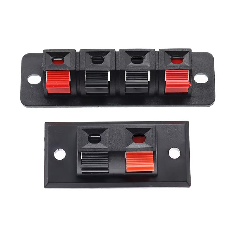 Threadless Push Pin - Terminal de conector de 2/4 posiciones,