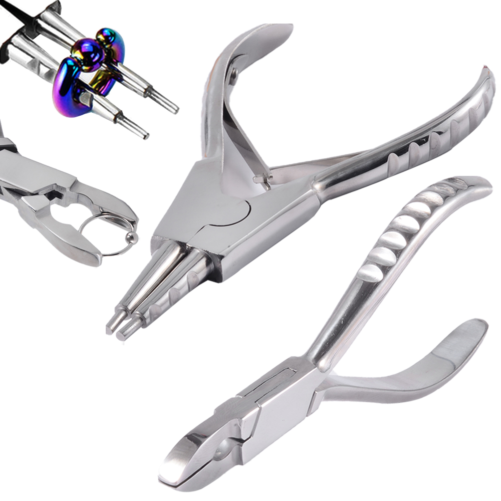 Body Jewelry Ring Opening Pliers - 1 Uds. Herramienta profesional de apertura