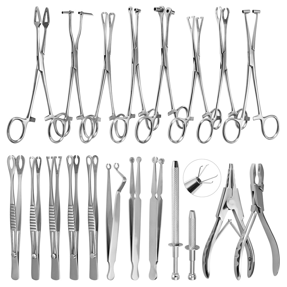 Body Jewelry Ring Opening Pliers - Alicates de acero quirúrgico, herramienta para