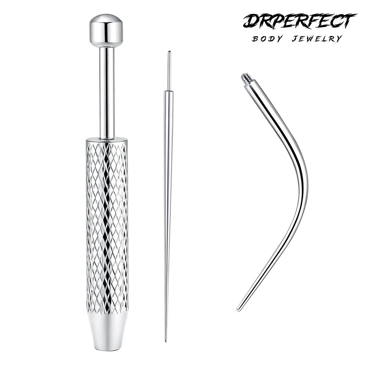 Body Jewelry Changing Kit - Herramienta de Agarre para Piercings Drperfect,
