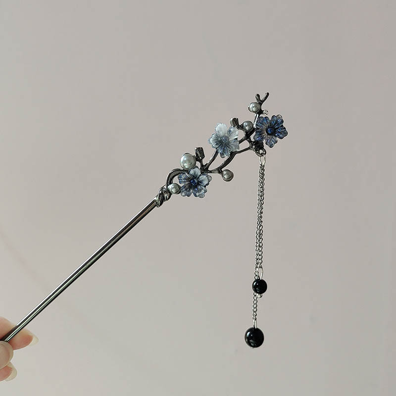 Body Jewelry Beach - Horquilla clásica de metal con flecos,