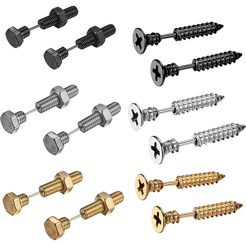 Body Jewelry Changing Kit - Conjunto de 2-3 pares de pendientes