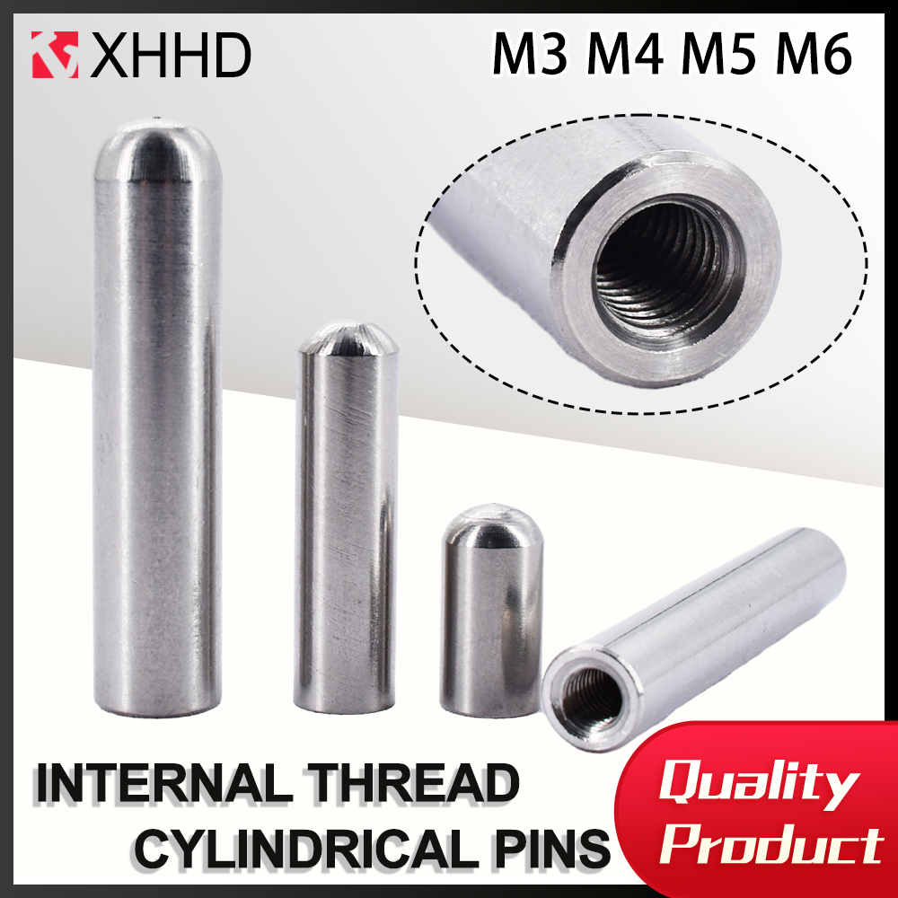 Threadless Push Pin - Pasadores cilíndricos de rosca interna de