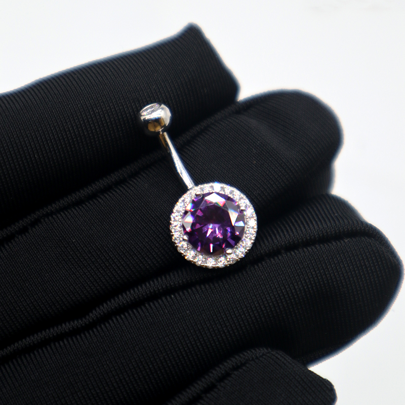 MIQIAO-Piercing de Plata de Le - Yellow Body Jewelry reseña y precio
