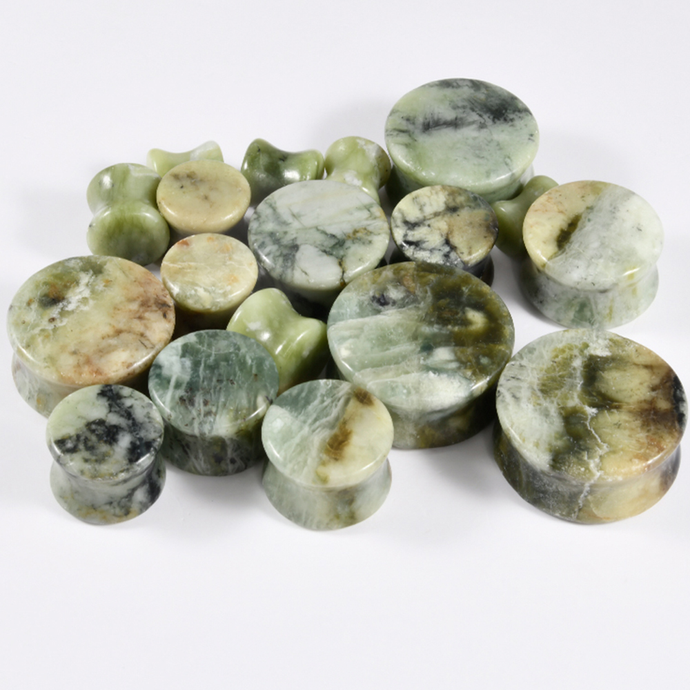 1-2 Piezas de Piedra de Jade N - Yellow Body Jewelry reseña y precio
