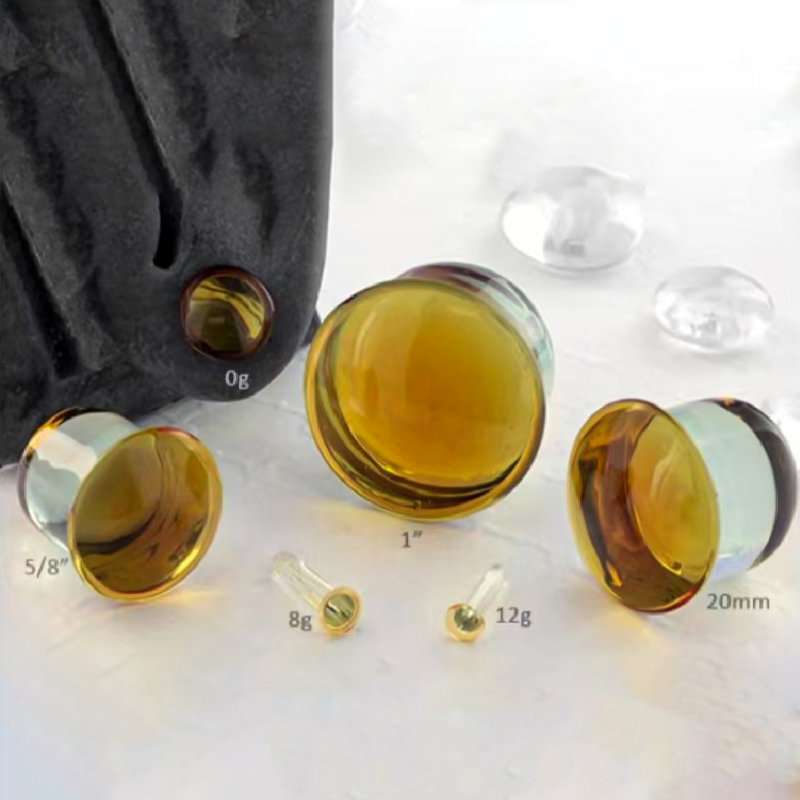 1 par 1,6-16mm de alta calidad - Yellow Body Jewelry reseña y precio