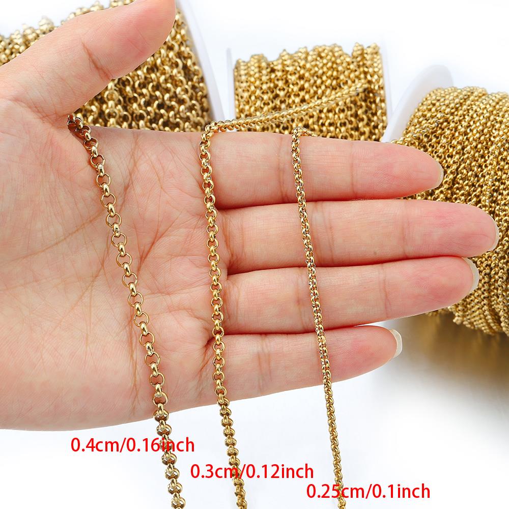 Cadena de Acero Inoxidable en  - Body Jewelry Beach reseña y precio