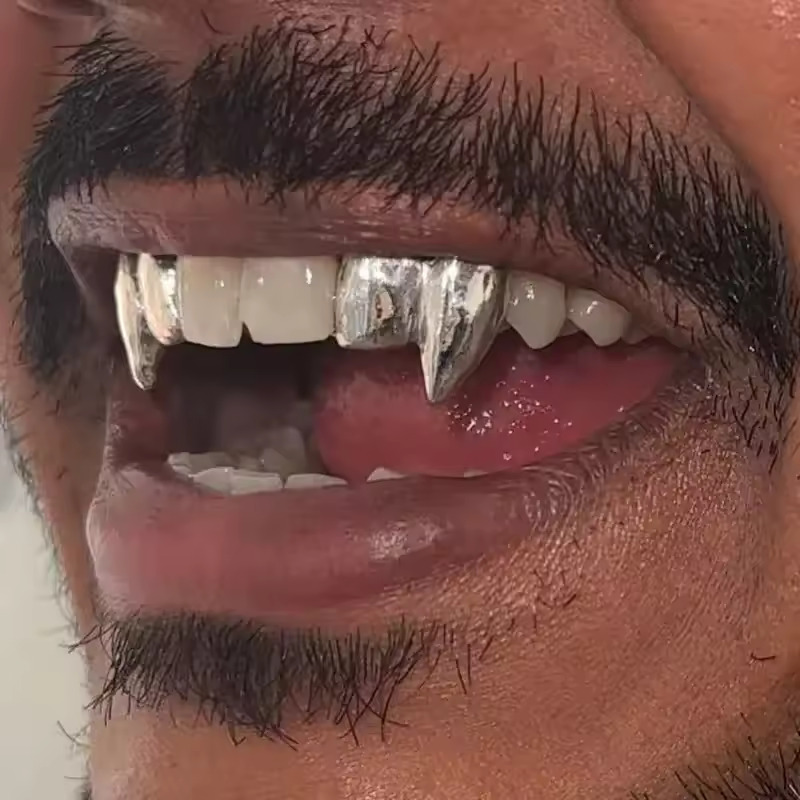 TOPGRILLZ Vampiro DIY doble co - Body Jewelry Men reseña y precio