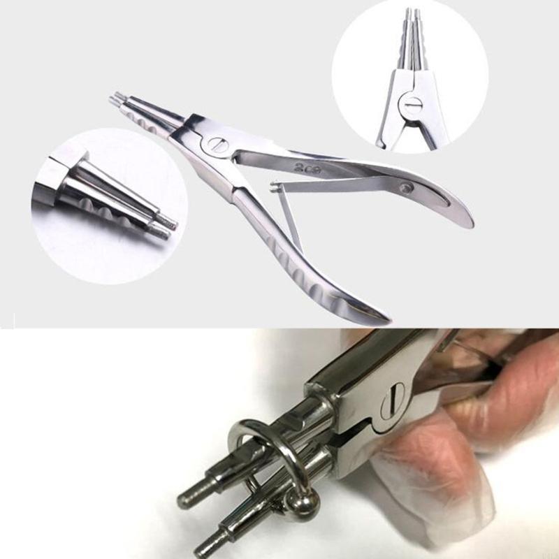 Alicates para perforación acer - Body Jewelry Ring Opening Pliers reseña y precio