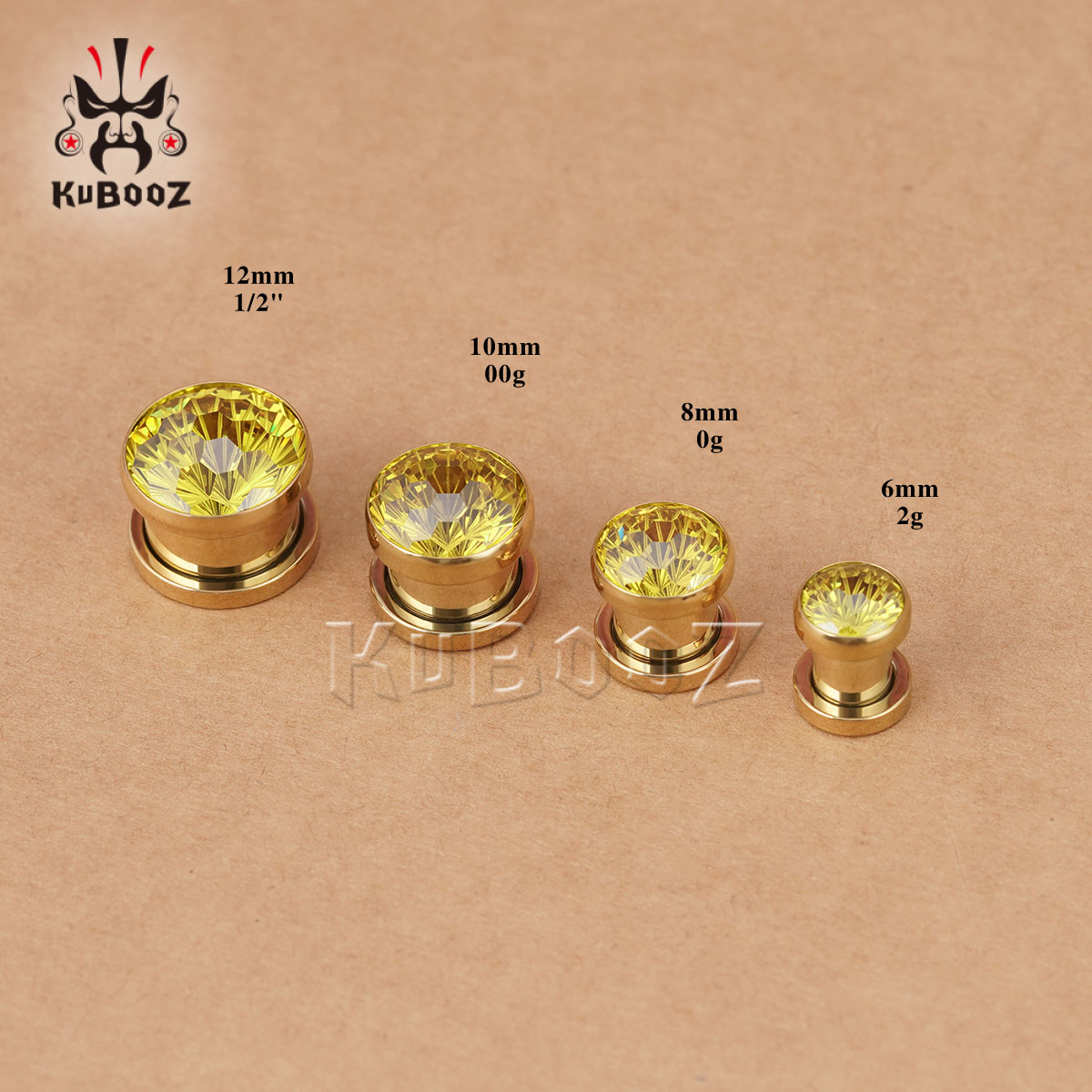 Tapones para los oídos con cor - Yellow Body Jewelry reseña y precio