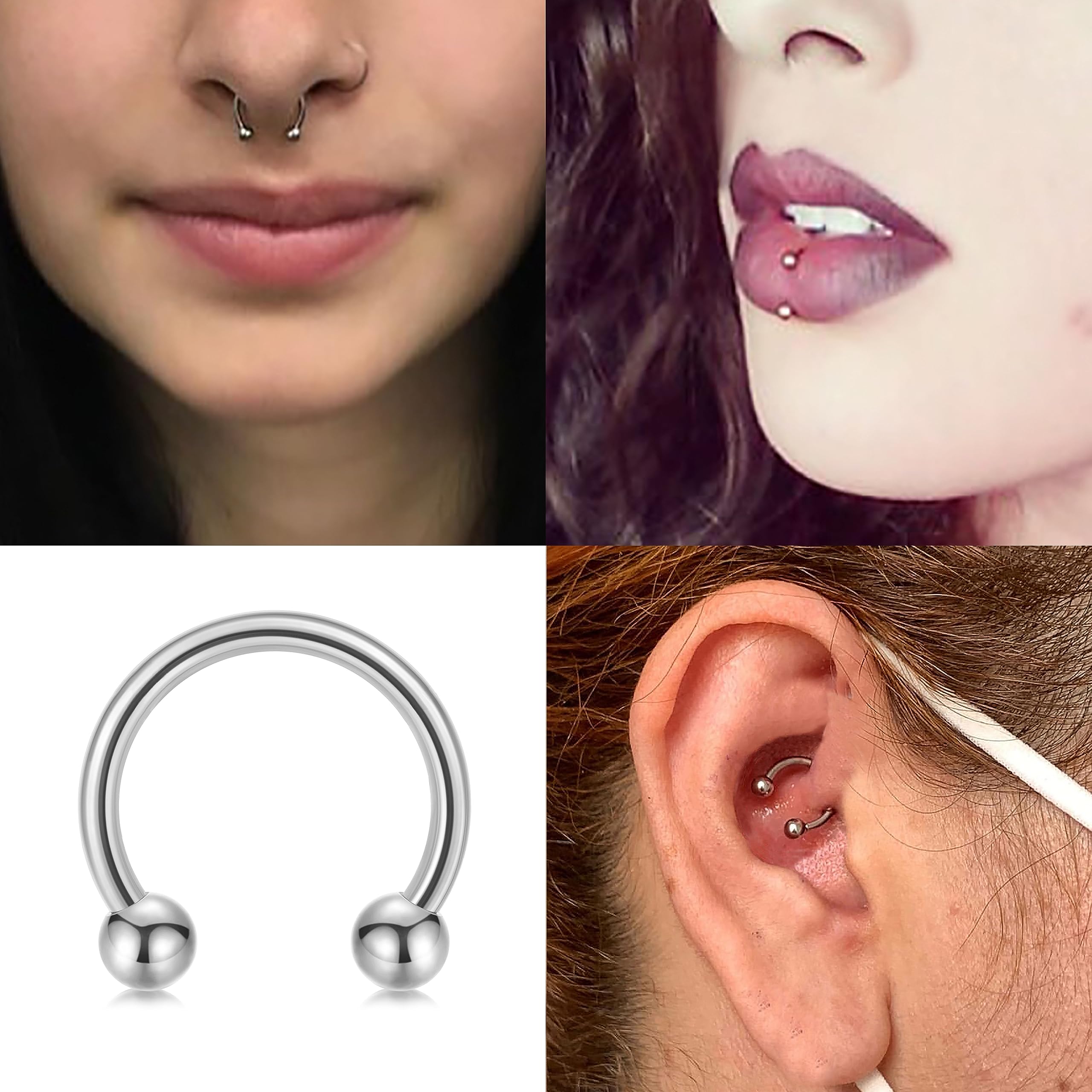 14G 16G joyería para el tabiqu - Body Jewelry Changing Kit reseña y precio