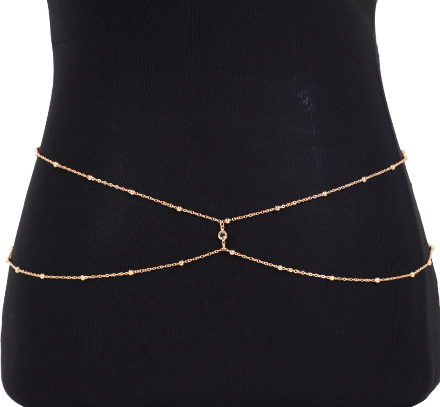Cadenas de vientre con cuentas - Body Jewelry Beach reseña y precio