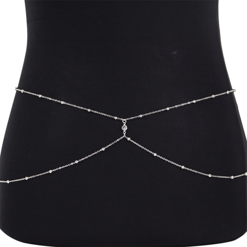 Cadenas de vientre con cuentas - Body Jewelry Beach reseña y precio