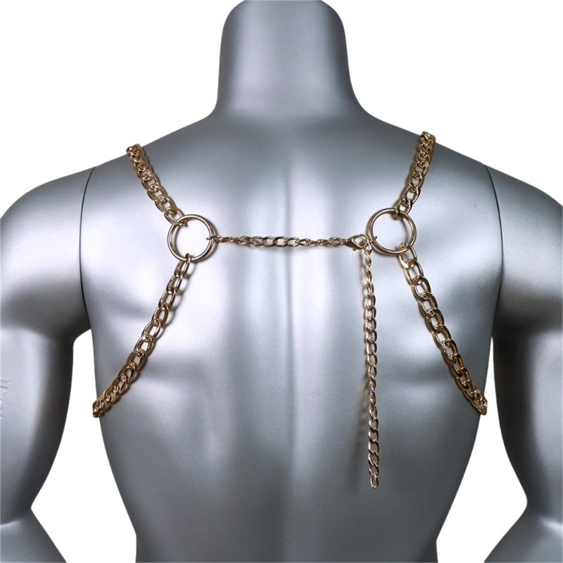 Cadena Metal para pecho para h - Body Jewelry Men reseña y precio