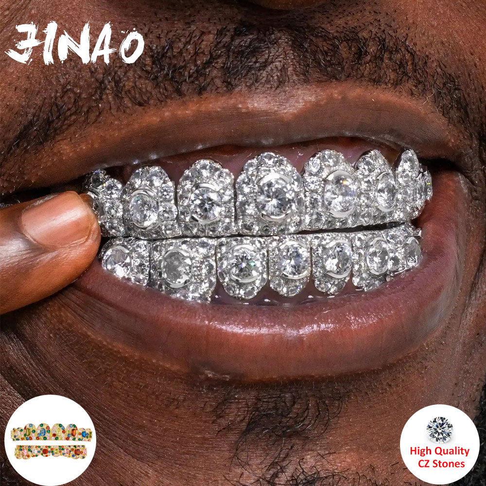 JINAO Hip Hop Full Iced Out 8  - Body Jewelry Changing Kit reseña y precio