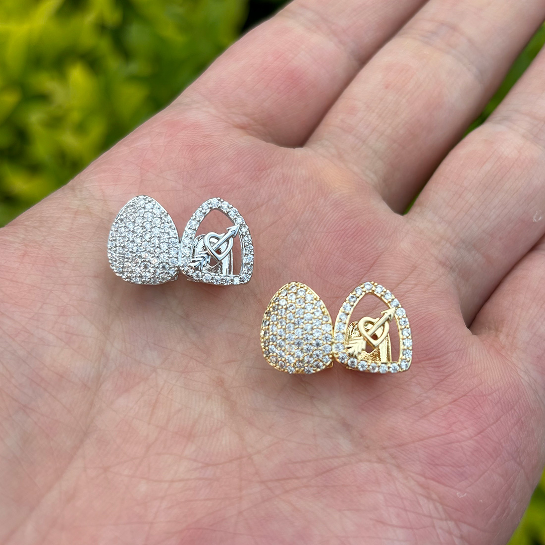 RACHELZ Hip Hop doble amor cor - Body Jewelry Men reseña y precio