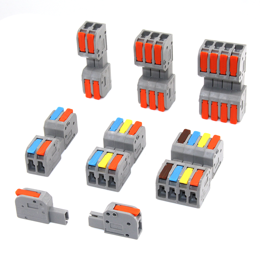 Conector de cableado rápido mú - Threadless Push Pin reseña y precio