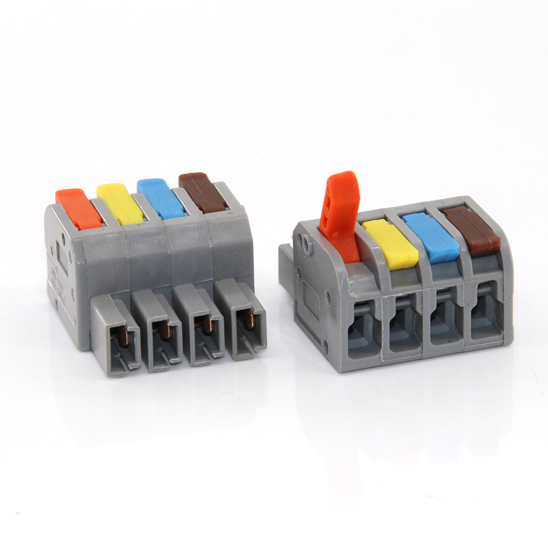 Conector de cableado rápido mú - Threadless Push Pin reseña y precio