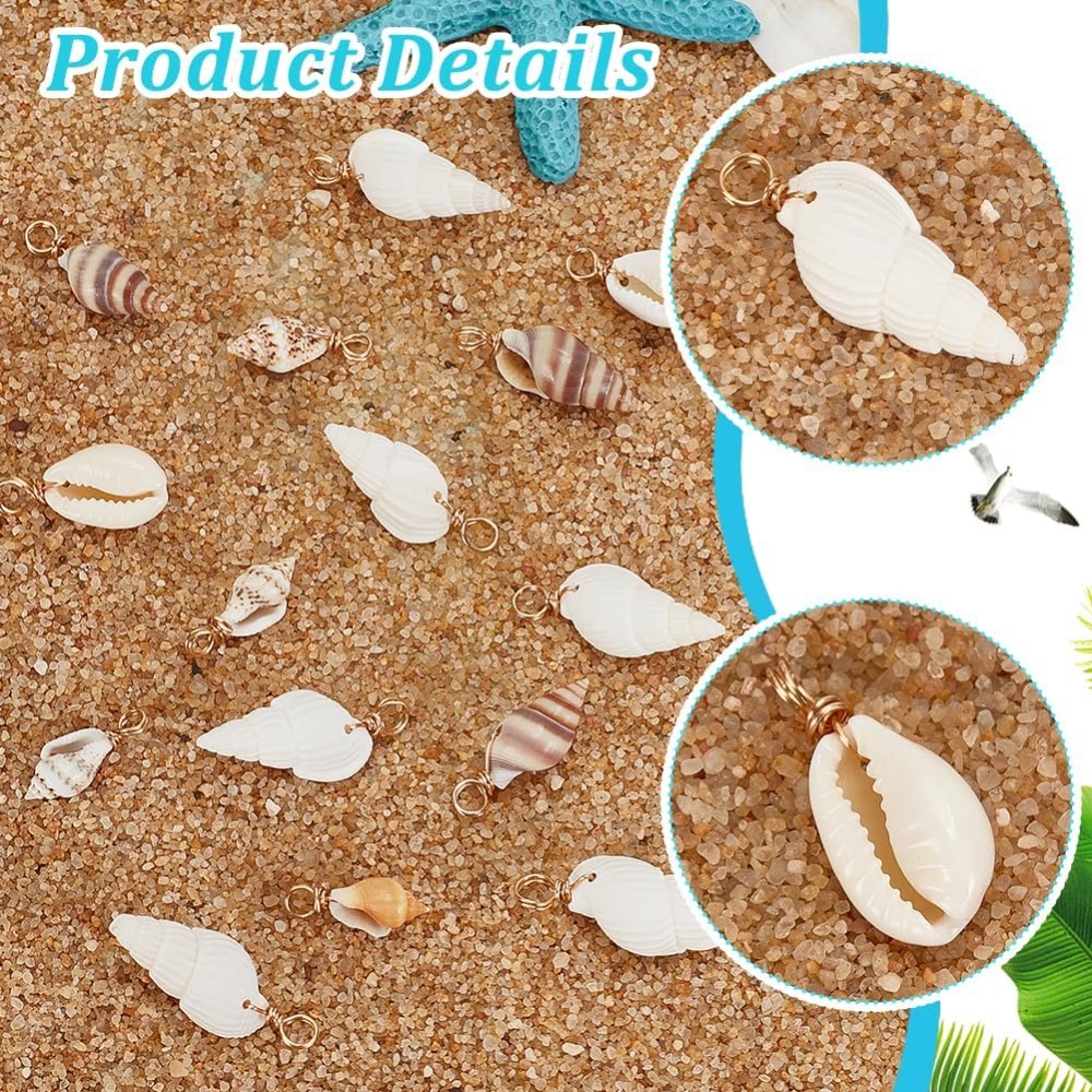 100 Uds. 4 estilos de colgante - Body Jewelry Beach reseña y precio