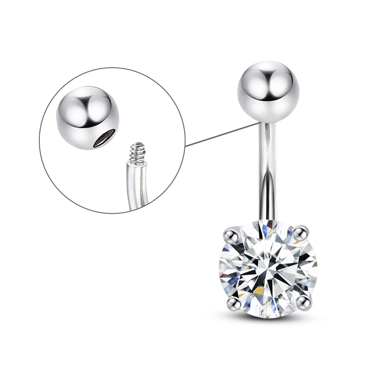 Szjinao-Piercing para el ombli - Body Jewelry On Sale reseña y precio