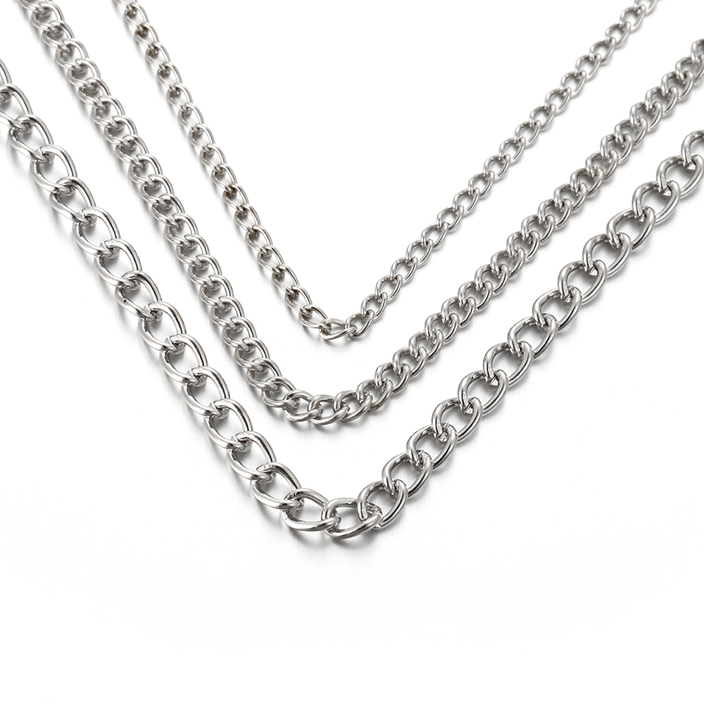 Cadena Delgada de Metal Plano  - Body Jewelry Beach reseña y precio