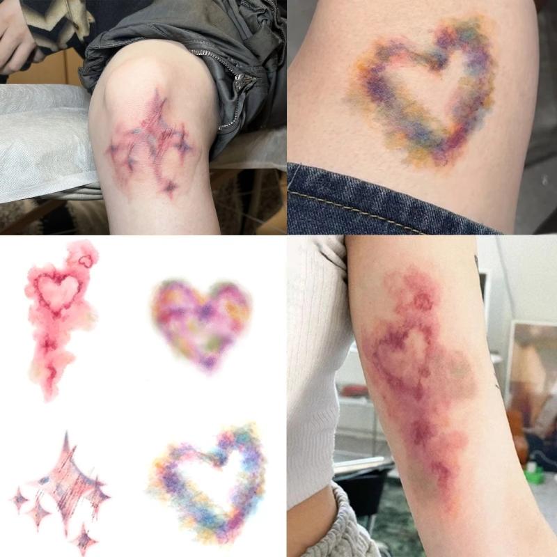 4 hojas de tatuajes temporales - Body Jewelry Tattoo reseña y precio