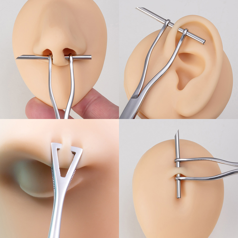 Alicates de acero quirúrgico,  - Body Jewelry Ring Opening Pliers reseña y precio