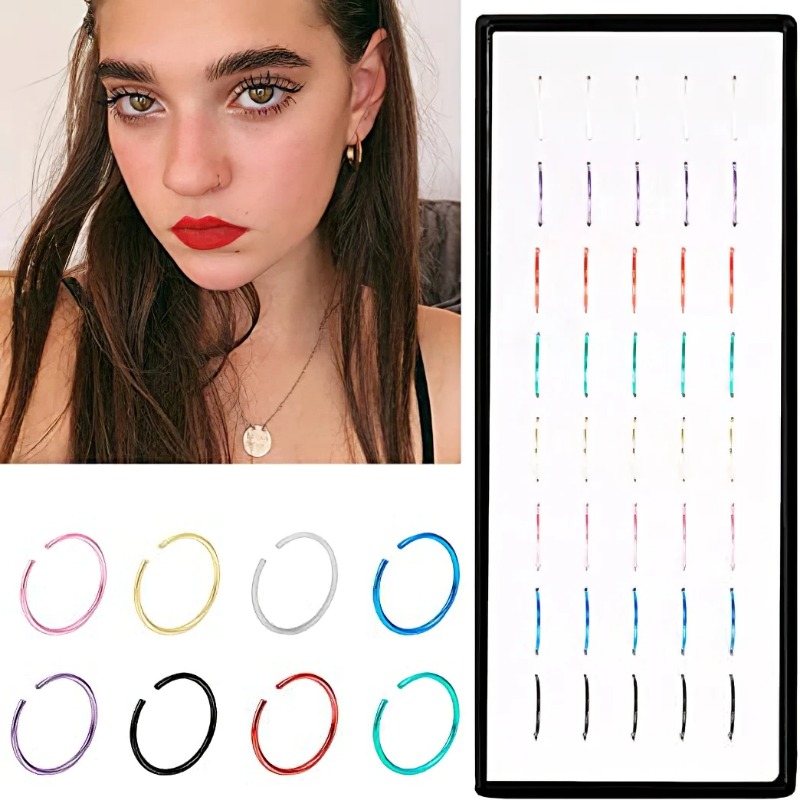 40/60 piezas de acero inoxidab - Body Jewelry Changing Kit reseña y precio