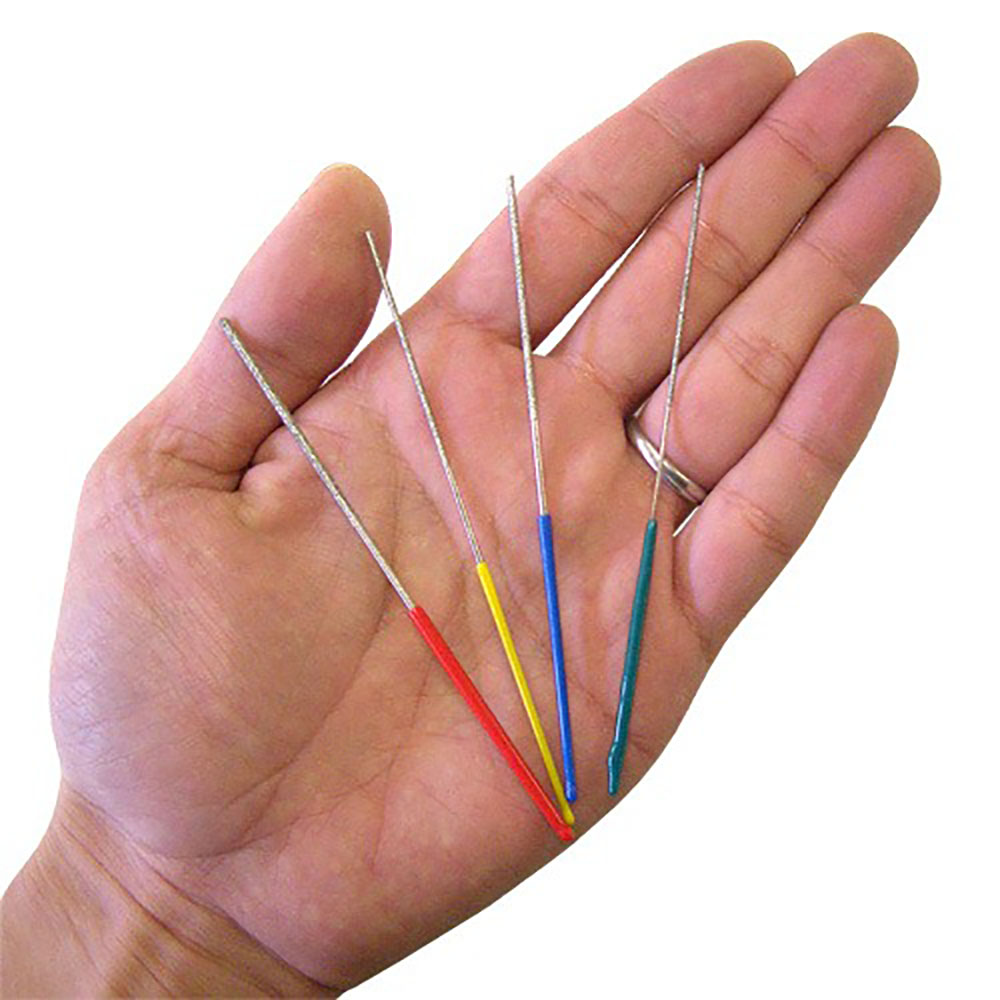 Juego de limas de diamante red - Yellow Body Jewelry reseña y precio