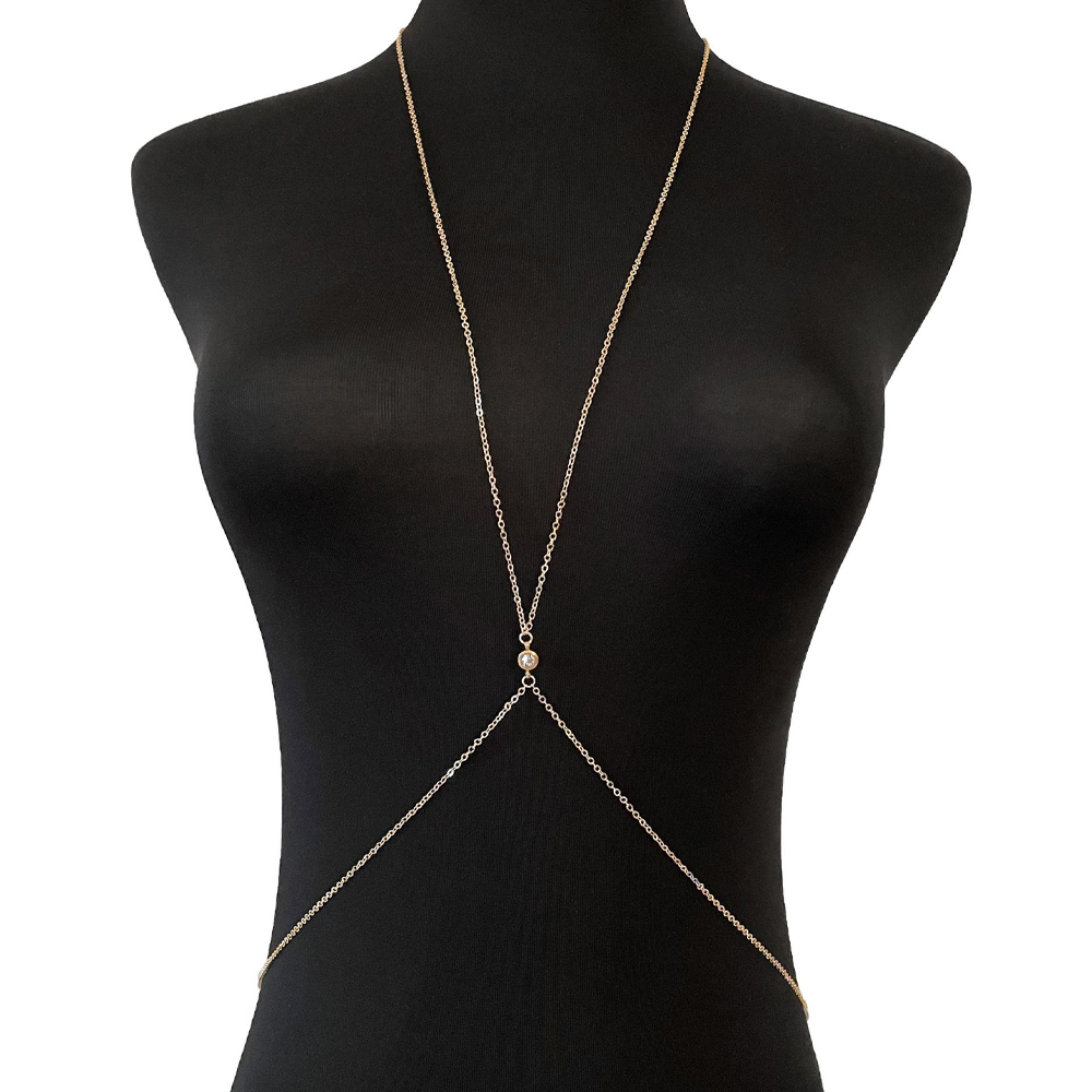 Cadenas corporales minimalista - Body Jewelry Beach reseña y precio